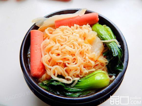 青菜火腿面