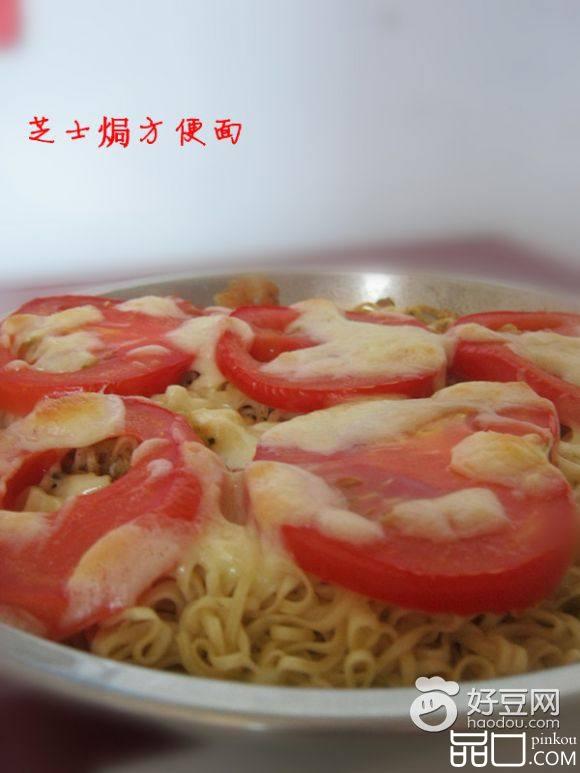 芝士焗方便面