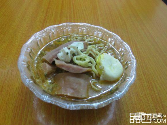 火腿鸡蛋方便面
