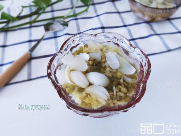 百合绿豆糖水
