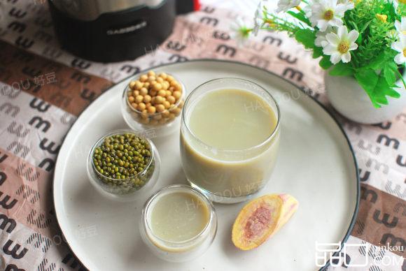 红薯绿豆豆浆