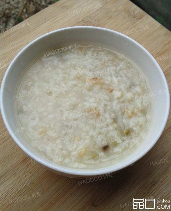 燕麦绿豆粥