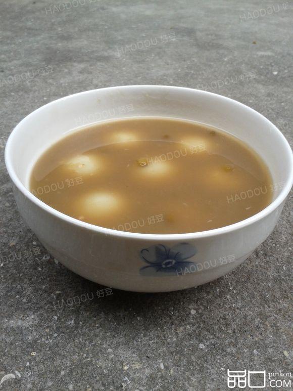 绿豆煮汤圆