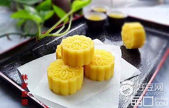 [手工美食]绿豆糕