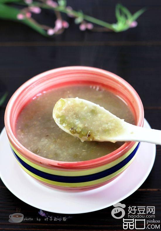 豆浆机版绿豆粥