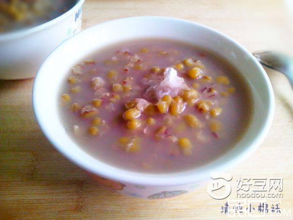 清凉绿豆甜水