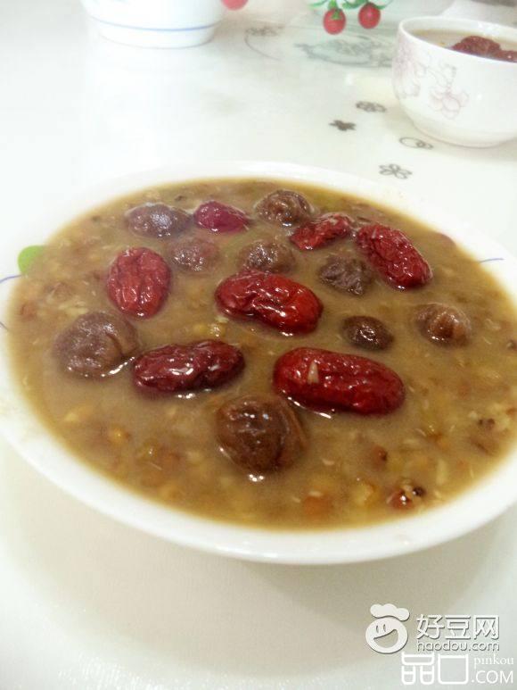 红枣桂圆豆沙