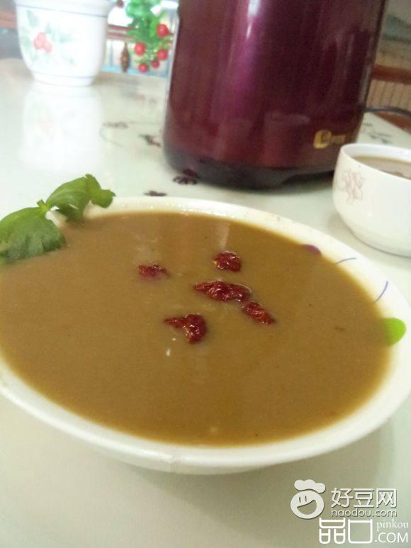 红枣绿豆糊