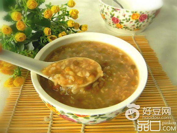 绿豆糙米粥