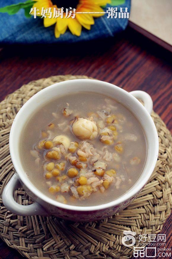 莲子绿豆粳米粥