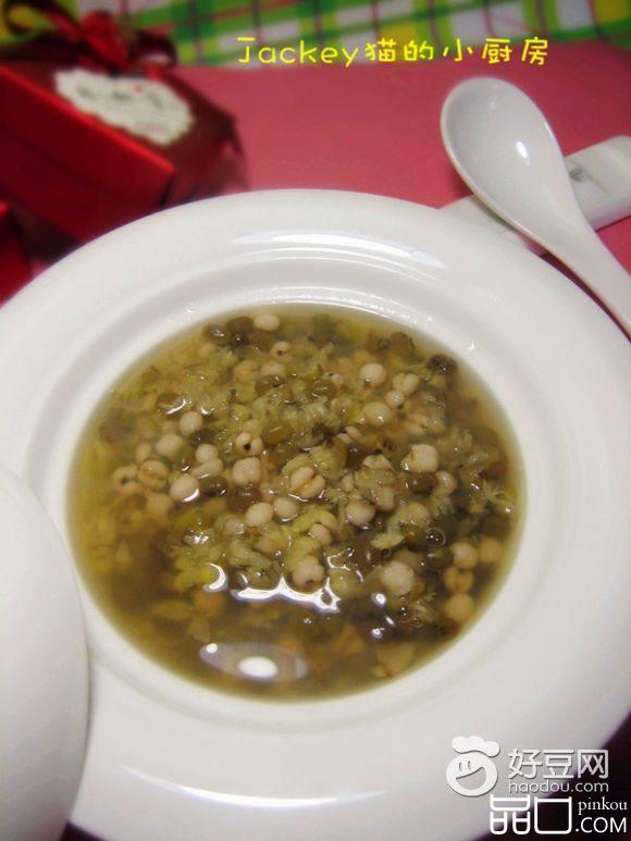 绿豆薏米糖水
