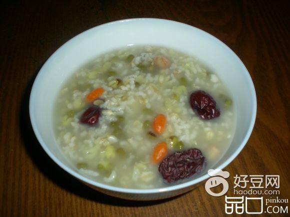绿豆红枣燕麦粥