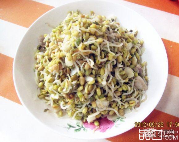 家庭生绿豆芽