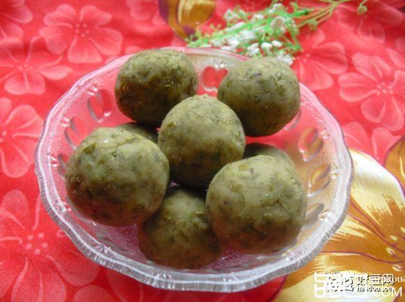 绿豆沙球