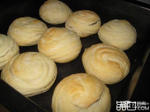 家庭自制绿豆酥