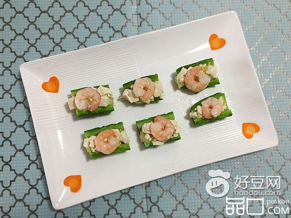 #润秋燥#苦瓜酿虾仁豆