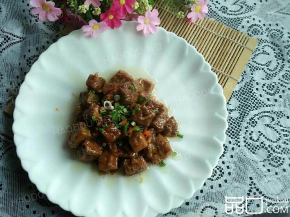 红烧豆腐丁