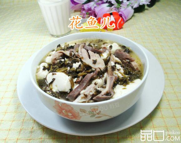 雪菜猪肚煮豆腐
