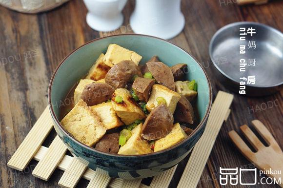 豆腐焖肉丸