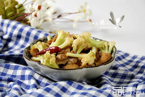 干锅花菜豆腐