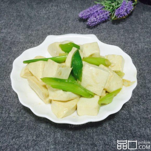 大葱炒豆腐