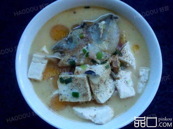 白瓜鱼头豆腐汤