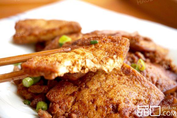 肉沫煎豆腐