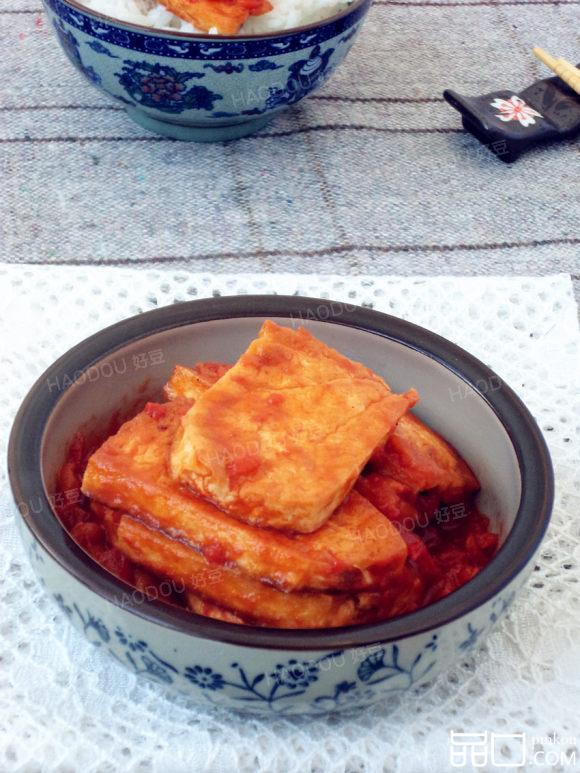 番茄豆腐#多效护理一