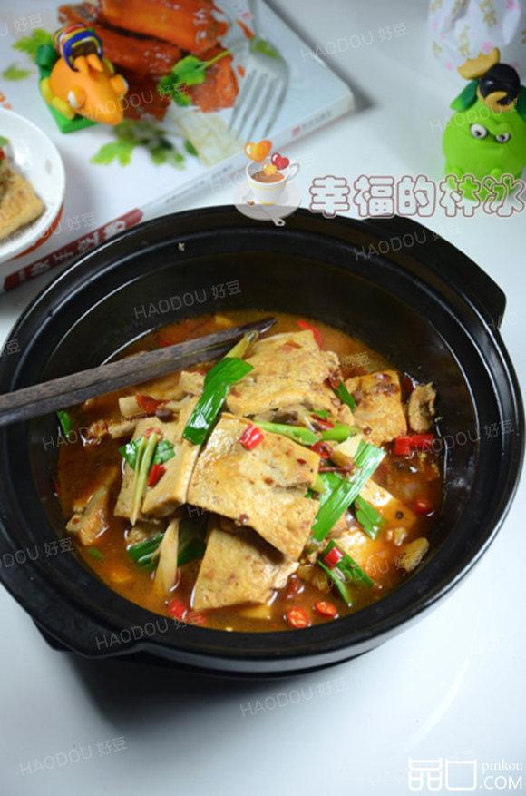 青蒜豆腐煲#多效护理