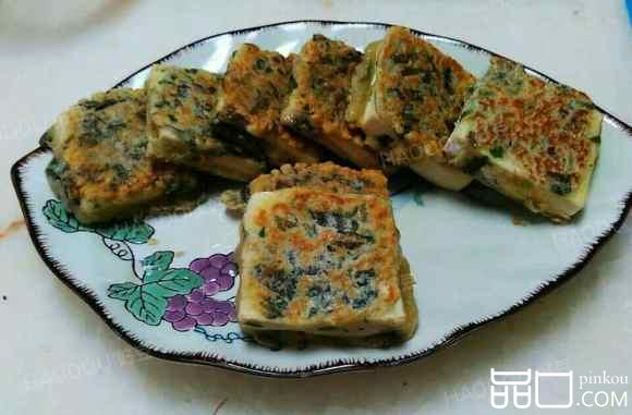 香椿煎豆腐