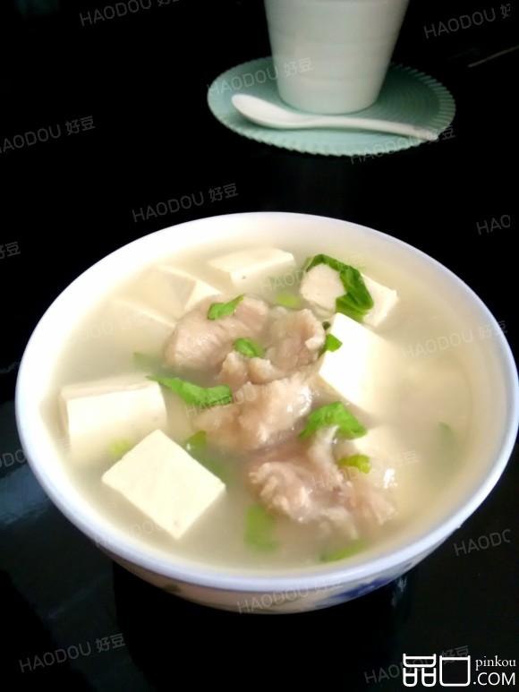 豆腐瘦肉汤