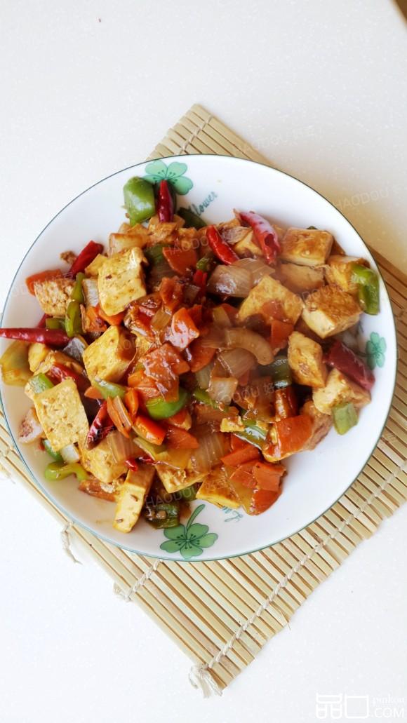 什锦素炒豆腐