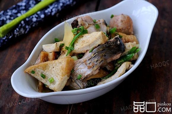 水豆腐烧鱼块