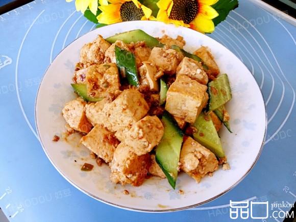 肉末炒豆腐