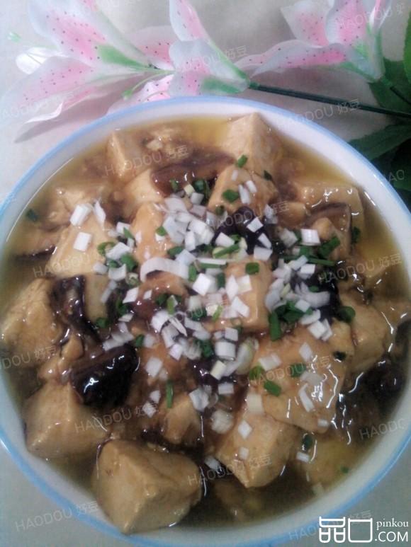 蚝油香菇炖豆腐