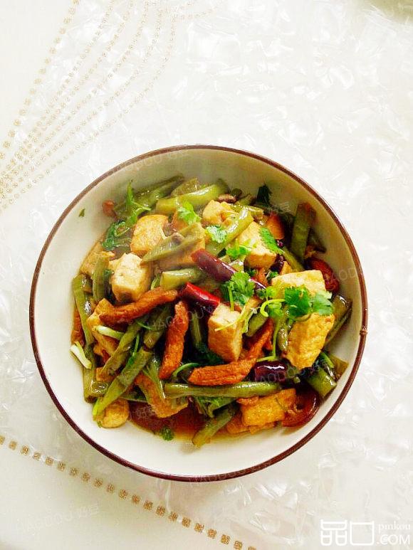 豆角豆腐烧肉