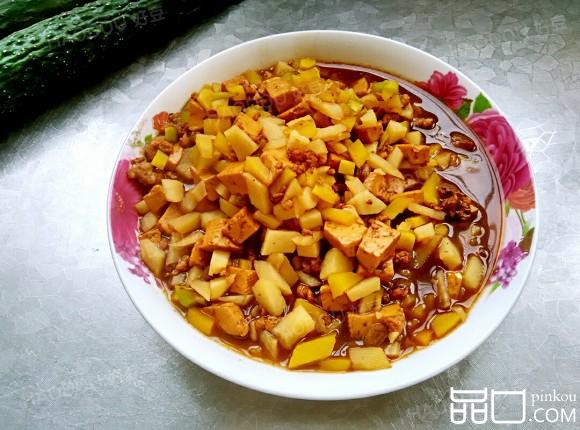 肉末豆腐土豆丁