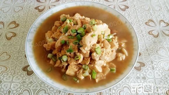 酱油炖豆腐