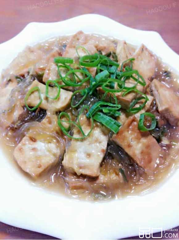 豆腐炖粉丝