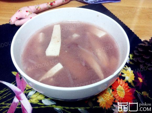 萝卜丝豆腐汤