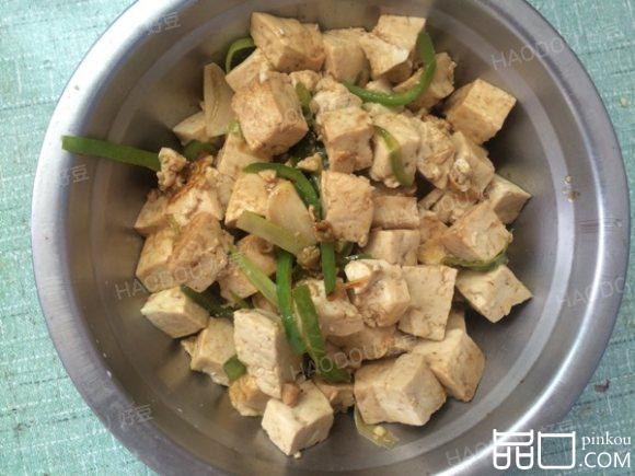 青椒豆腐