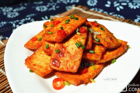 蜜汁烤豆腐
