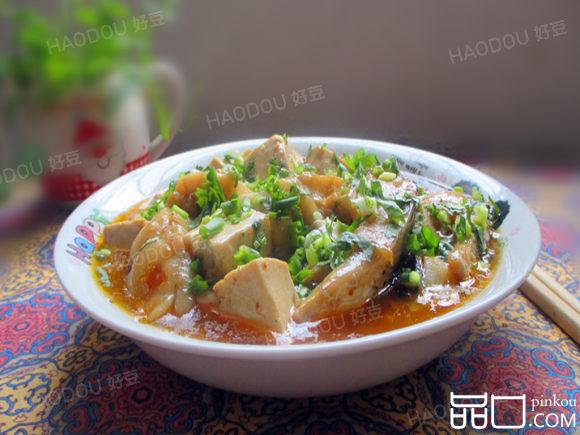 豆腐烧鱼块