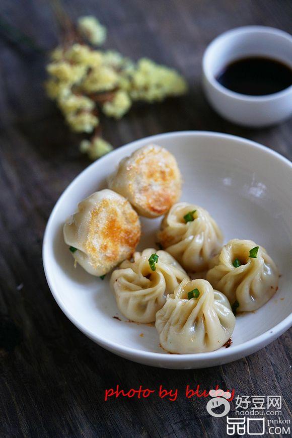 饺子皮生煎小笼包