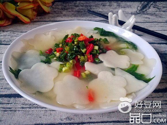 清淡可口的面片汤