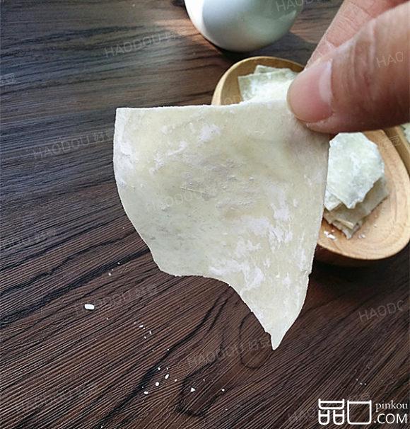 自制馄饨皮