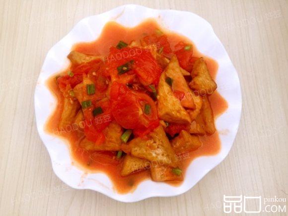 西红柿烩豆腐