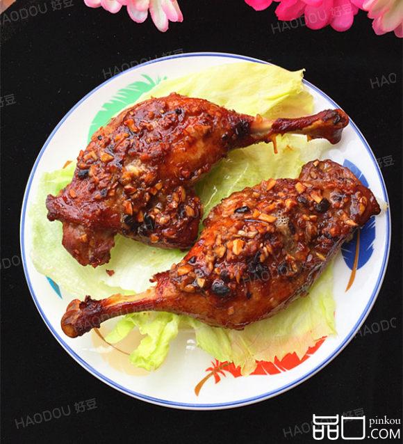 秘制酱烤鸭腿