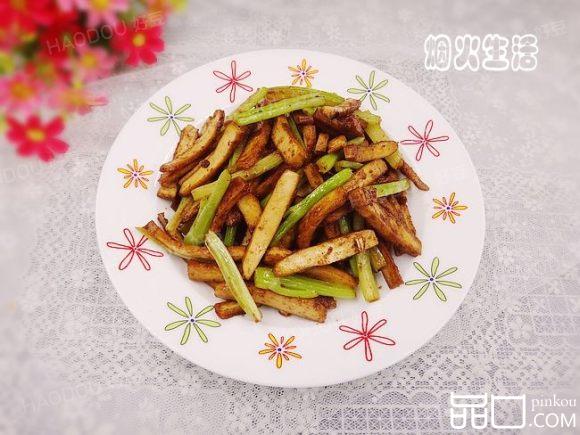 沙茶酱炒豆干