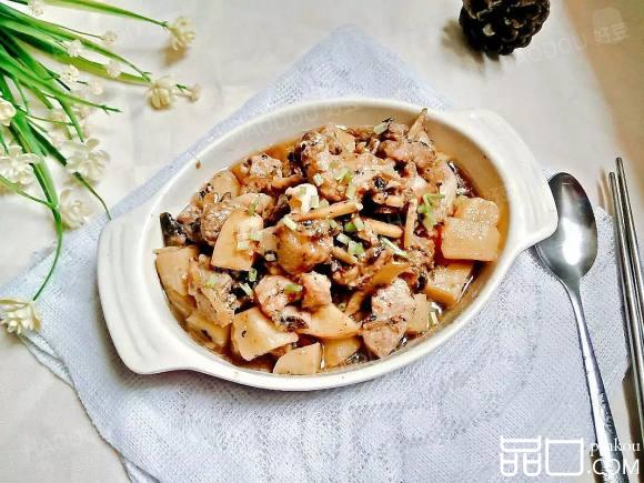 豆豉排骨蒸土豆